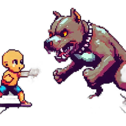 creature, pixel art, concept art, fantasy art transparent PNG cut-out