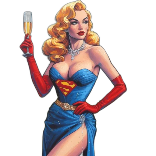 comic book art, concept art, cartoon, fantasy art transparent PNG cut-out