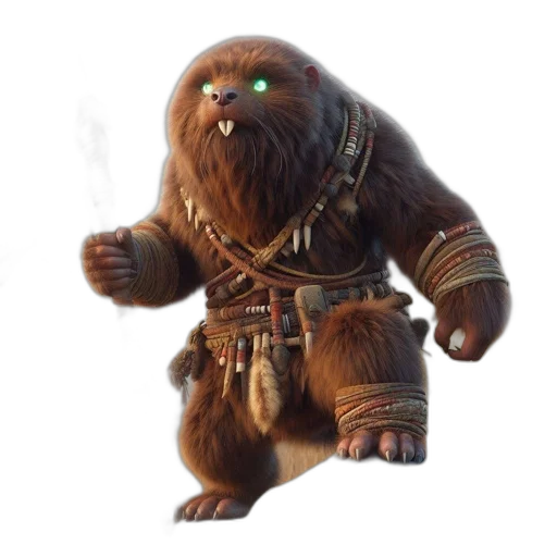 creature, staff, animal, concept art transparent PNG cut-out