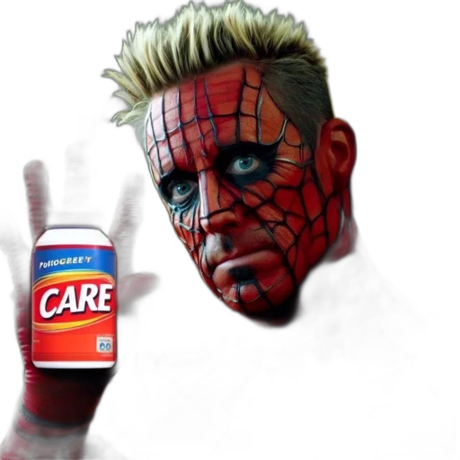 bottle, food, creature, mask transparent PNG cut-out