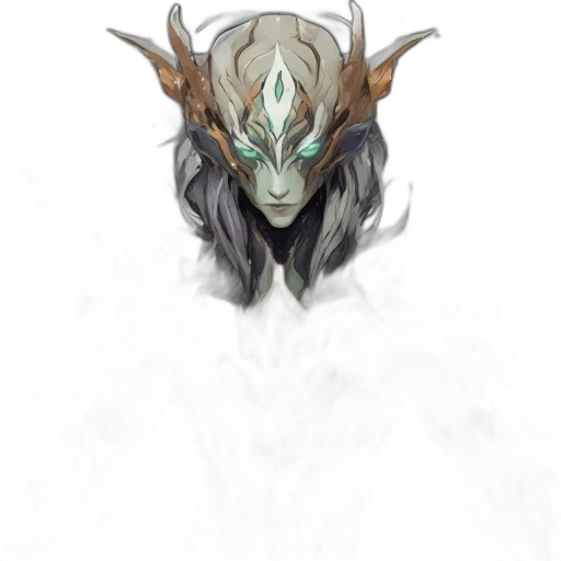 mask, dragon, face, creature transparent PNG cut-out
