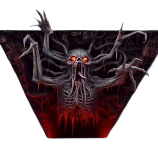crown, creature, mask, jacket transparent PNG cut-out