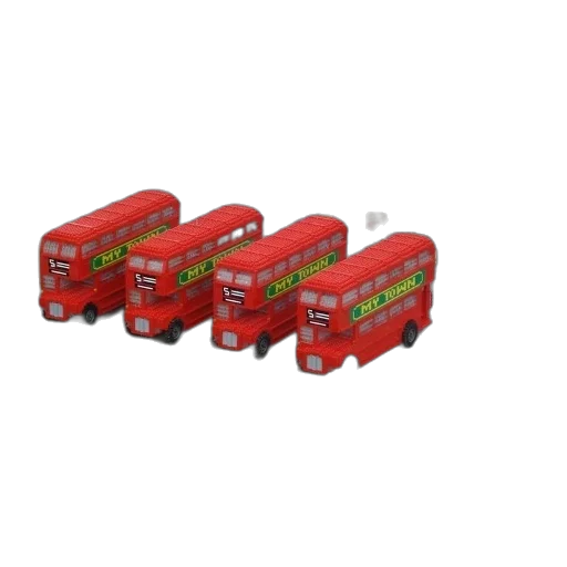3d render, lego, display, red transparent PNG cut-out