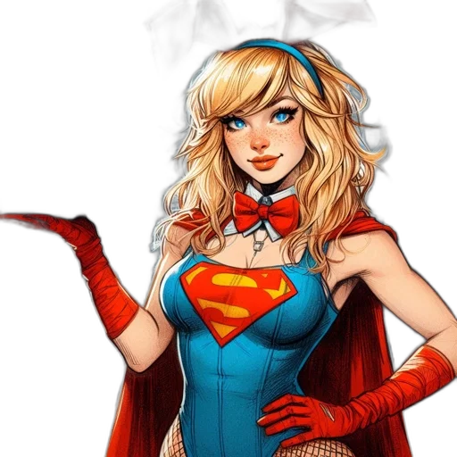 comic book art, concept art, fantasy art, cartoon transparent PNG cut-out