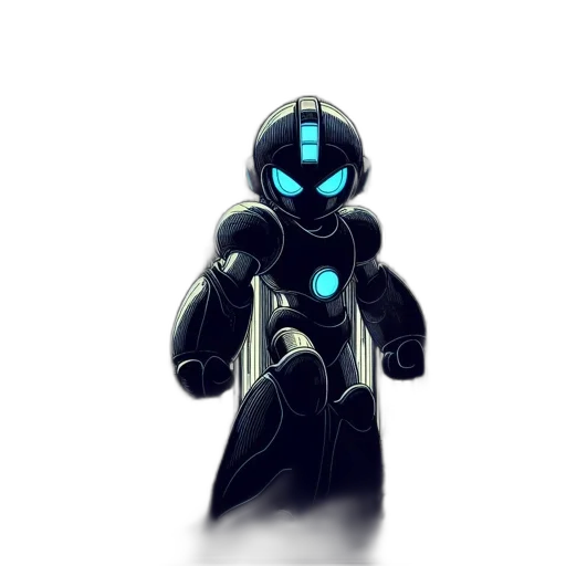 robot, weapon, staff, concept art transparent PNG cut-out