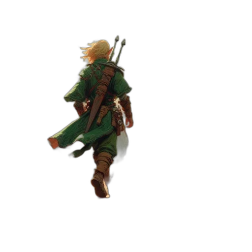 staff, sword, weapon, 3d render transparent PNG cut-out