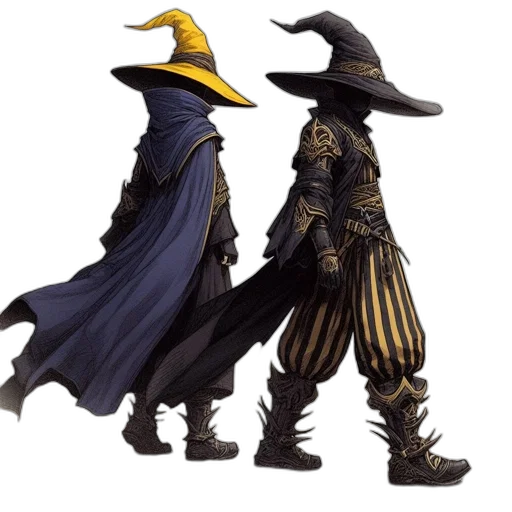 hat, mask, staff, concept art transparent PNG cut-out
