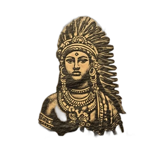 jewelry, crown, staff, face transparent PNG cut-out