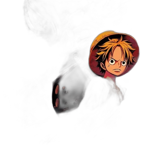 mask, weapon, hair, face transparent PNG cut-out