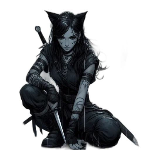 staff, weapon, sword, fantasy art transparent PNG cut-out