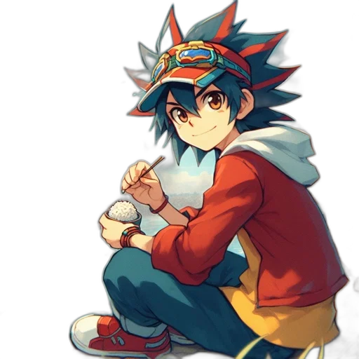staff, hat, mask, dragon transparent PNG cut-out