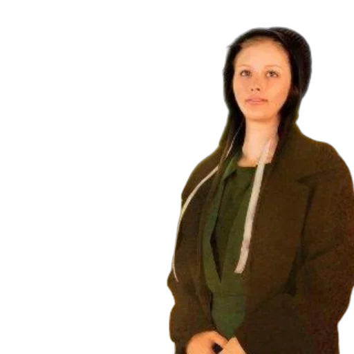 jacket, staff, dress, face transparent PNG cut-out