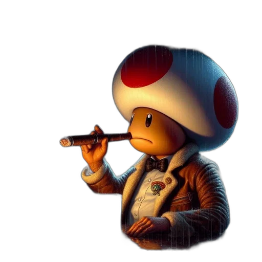 staff, hat, robot, weapon transparent PNG cut-out