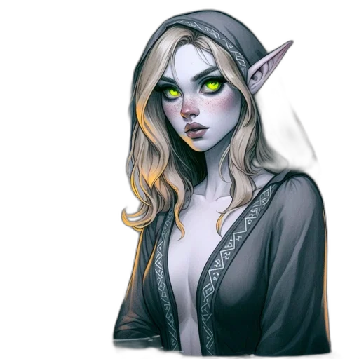 staff, face, fantasy art, concept art transparent PNG cut-out