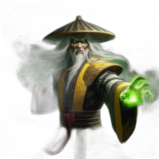 staff, dragon, mask, fantasy art transparent PNG cut-out