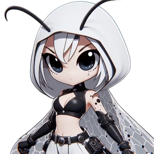 robot, creature, concept art, pixel art transparent PNG cut-out