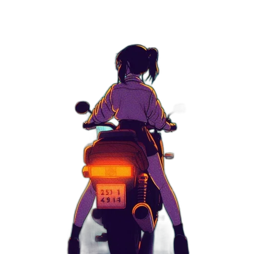 robot, jacket, weapon, car transparent PNG cut-out