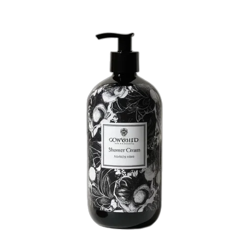 bottle, cowshed, shower, cream transparent PNG cut-out