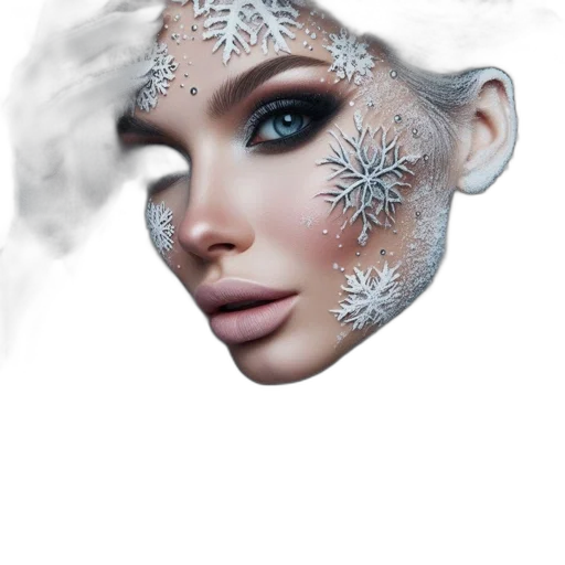 mask, face, jewelry, fantasy art transparent PNG cut-out
