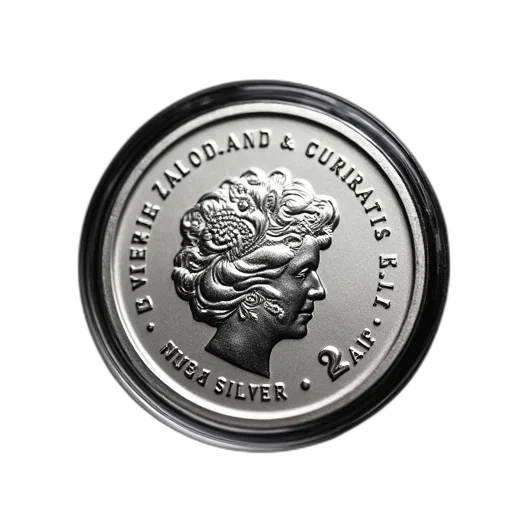 crown, 2009, fiji, silver transparent PNG cut-out