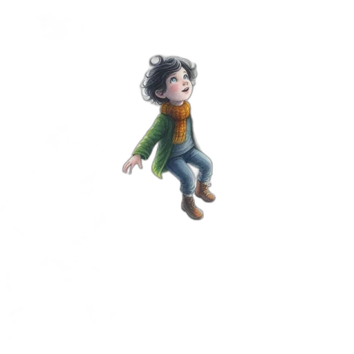 creature, staff, robot, jacket transparent PNG cut-out