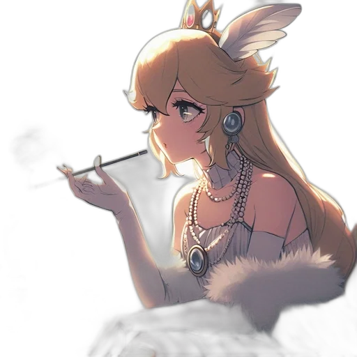 crown, staff, dress, weapon transparent PNG cut-out