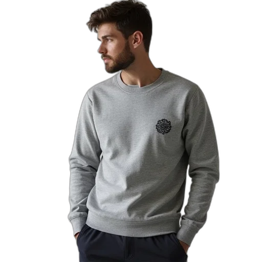jacket, monochrome, stone, island transparent PNG cut-out