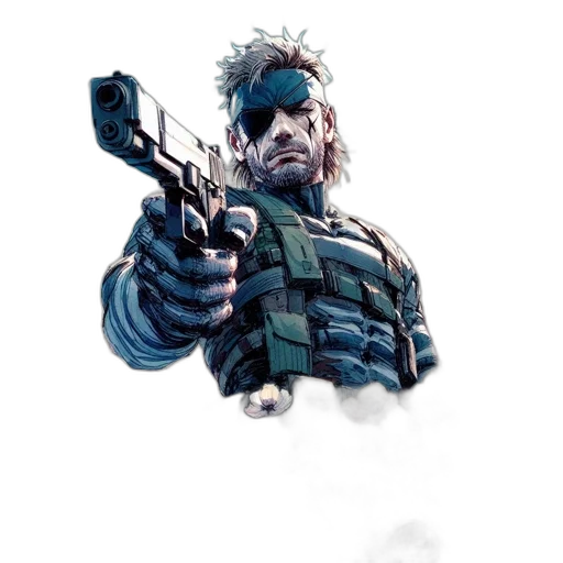 weapon, concept art, comic book art, cyberpunk transparent PNG cut-out