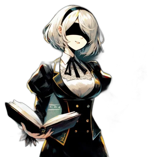 mask, jacket, staff, dress transparent PNG cut-out