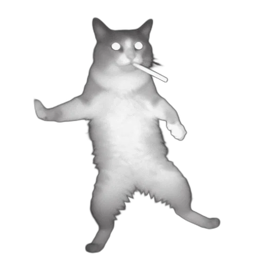 creature, animal, staff, 3d render transparent PNG cut-out