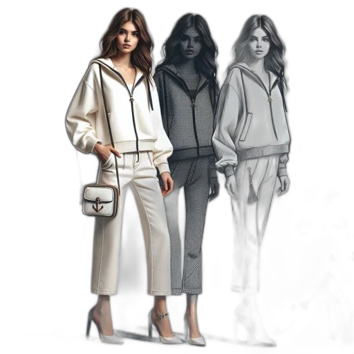 jacket, concept art, 3d render, photorealistic transparent PNG cut-out