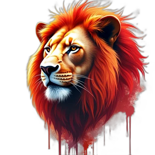 animal, photorealistic, fantasy art, concept art transparent PNG cut-out