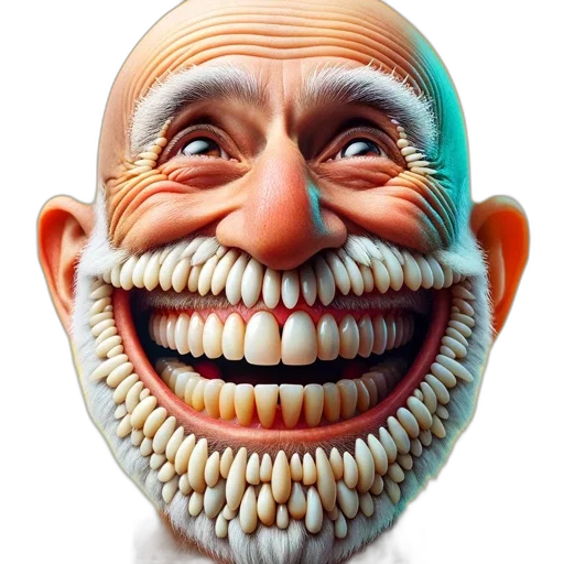 face, mask, creature, staff transparent PNG cut-out