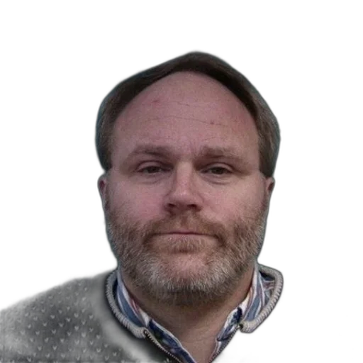 staff, hat, jacket, face transparent PNG cut-out