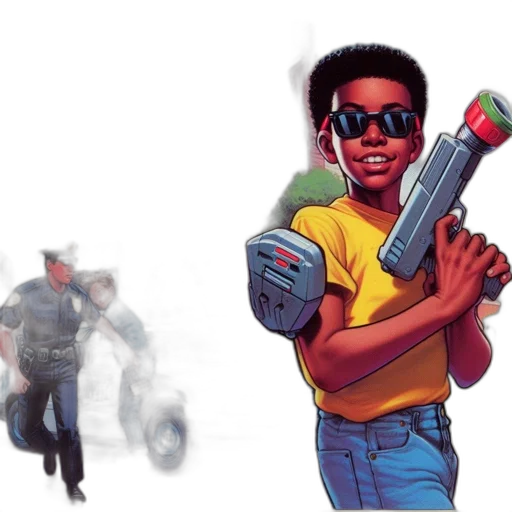 weapon, concept art, comic book art, pixel art transparent PNG cut-out