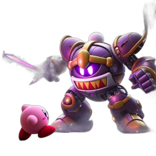 robot, weapon, staff, creature transparent PNG cut-out