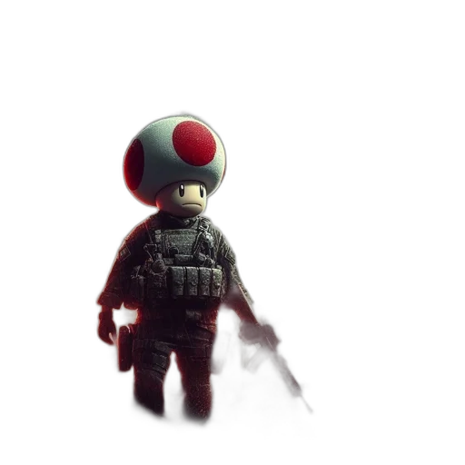 weapon, mask, robot, creature transparent PNG cut-out