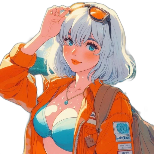 jacket, robot, staff, dress transparent PNG cut-out