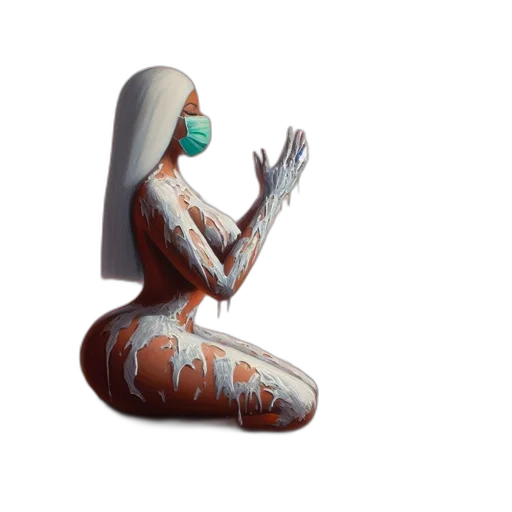 robot, mask, jewelry, creature transparent PNG cut-out