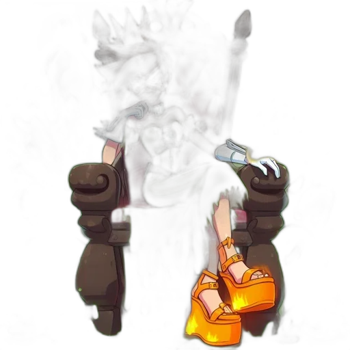 weapon, staff, mask, robot transparent PNG cut-out
