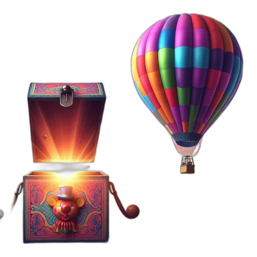 concept art, 3d render, colorful, elaborate transparent PNG cut-out