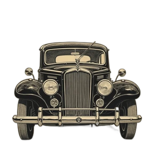car, jewelry, concept art, photorealistic transparent PNG cut-out