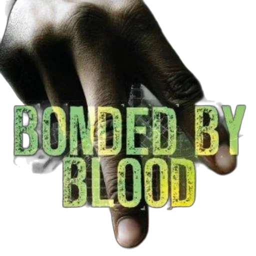 3d render, bonded, blood, poster transparent PNG cut-out