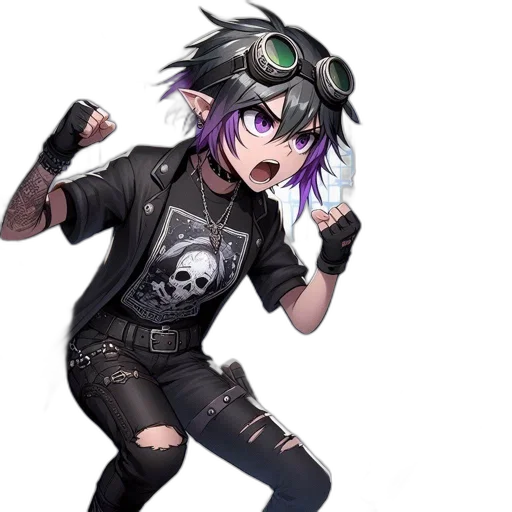 weapon, staff, jacket, animal transparent PNG cut-out