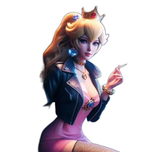 dress, staff, concept art, comic book art transparent PNG cut-out