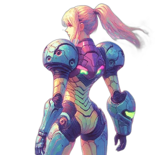 robot, dress, weapon, concept art transparent PNG cut-out