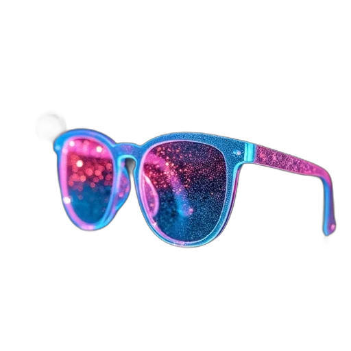 vaporwave, cyberpunk, 3d render, outer space transparent PNG cut-out