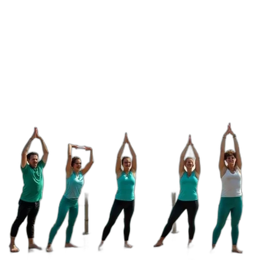 green, second, image, shows transparent PNG cut-out
