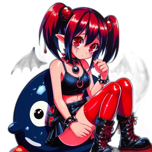 robot, dress, weapon, staff transparent PNG cut-out