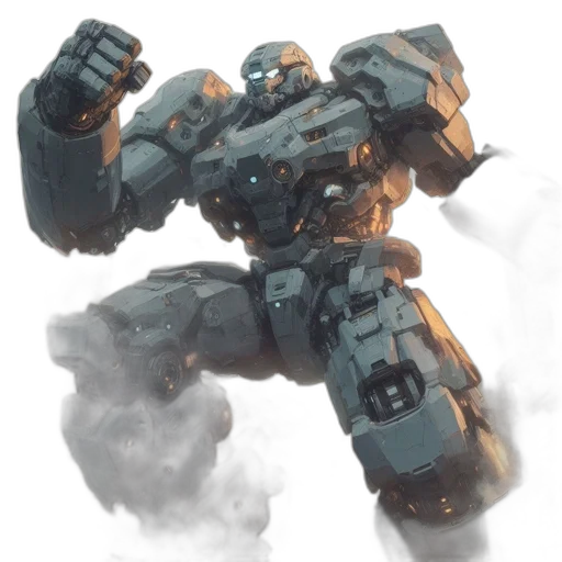 robot, weapon, creature, concept art transparent PNG cut-out